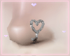 Heart Nose Piercing