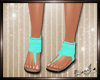 Mika Sandals Teal