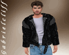 Leather Jacket  + Tee