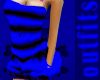 Blue Toxic Rave Dress