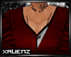 X|Red Sweater
