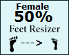 Feet Scaler 50% Female