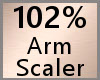 Arm Scaler 102% F A