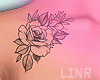 Tattoo Chest Flower III