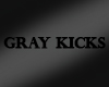 ♛ Gray Kicks