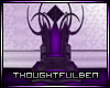 Purple Spiked Throne