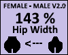 Hip Scaler 143% V2.0