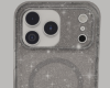Phone 17 Silver Glitter