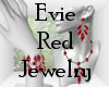 Evie Red Jewelry Set