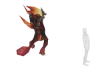 Lava Werewolf Zombie