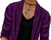 {lj} purple blazer