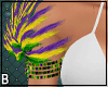 Mardi Gras Feather Arm
