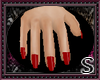 !S! DAINTY HAND - D RED