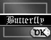 DK Butterfly Sticker