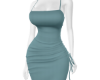 D1 Blue Satin Dress CP