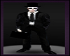 Men in Black Suit Hat Suitcase Aliens Cool Shades