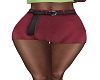 Maron Mini Skirt