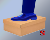 Blue Dress Shoes