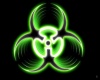 toxic green light