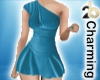 blue dress
