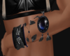 Arm Left Black Blue