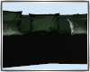 Sleek Green Couch