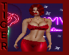 Leia red top