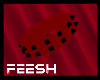 M - Feeshy Red Collar