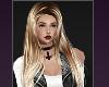 Sexy Hot Realistic Blond Black White Jeans Vest Cool Chic Lady D