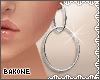 B| Hoop Earrings Silver