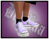 Lt. Purple Chucks & Sock