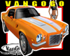 VG Orange Muscle Car 72 