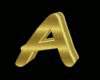 "E"Letter gold(animated)