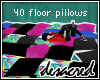 |D| Floor Pillows