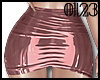 0123 Pink Latex Skirt