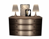 Dresser brown w/light