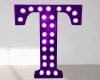 Anim Purple Letter T