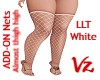 AddOn Fishnets White LLT