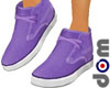 |dom|Purple Chukka Boots