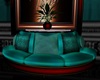 LS Turquoise Wall sofa