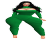 Virgo Green Jumpsuit