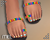 Mel-Pride Sandals