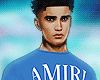 Amiri Blue Shirt