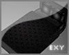 [X] PVC Black Bed