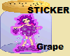 Grape Jar~sticker~