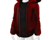 RED FUR JACKET