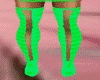 SM Neon Green Net Boots