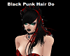 Black Punk Hairdo