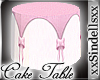 *Pink* Cake Table