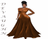 JAYLA BROWN N LACE GOWN